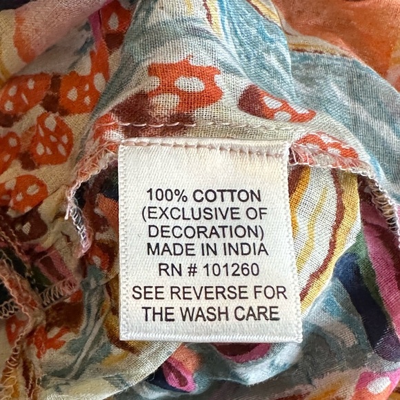 True Destinations | Boho Floral Tiered Sleeveless Knee Length Dress - Picture 7 of 9